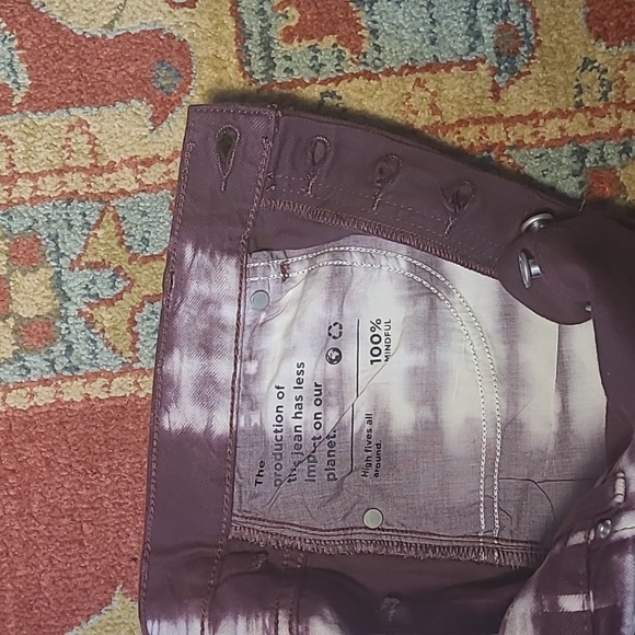 NWOT PACSUN TIE DYE HIGH WAIST JEANS - Picture 7 of 8